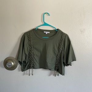 Crop top only used a couple times. Still looks brand new